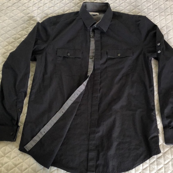 Calvin Klein Button Down Dress Shirt - Picture 2 of 5